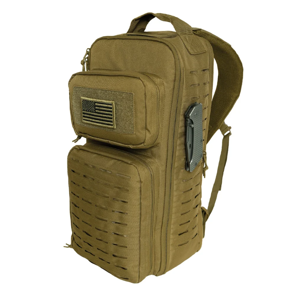Rothco Tactical Single Sling Pack With Laser Cut MOLLE - Image 8