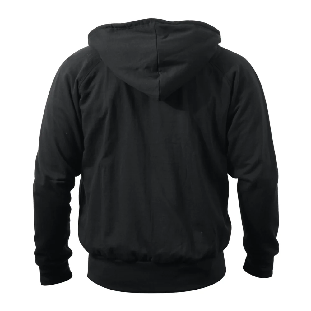 Rothco Thermal Lined Hooded Sweatshirt (Black) - Image 4