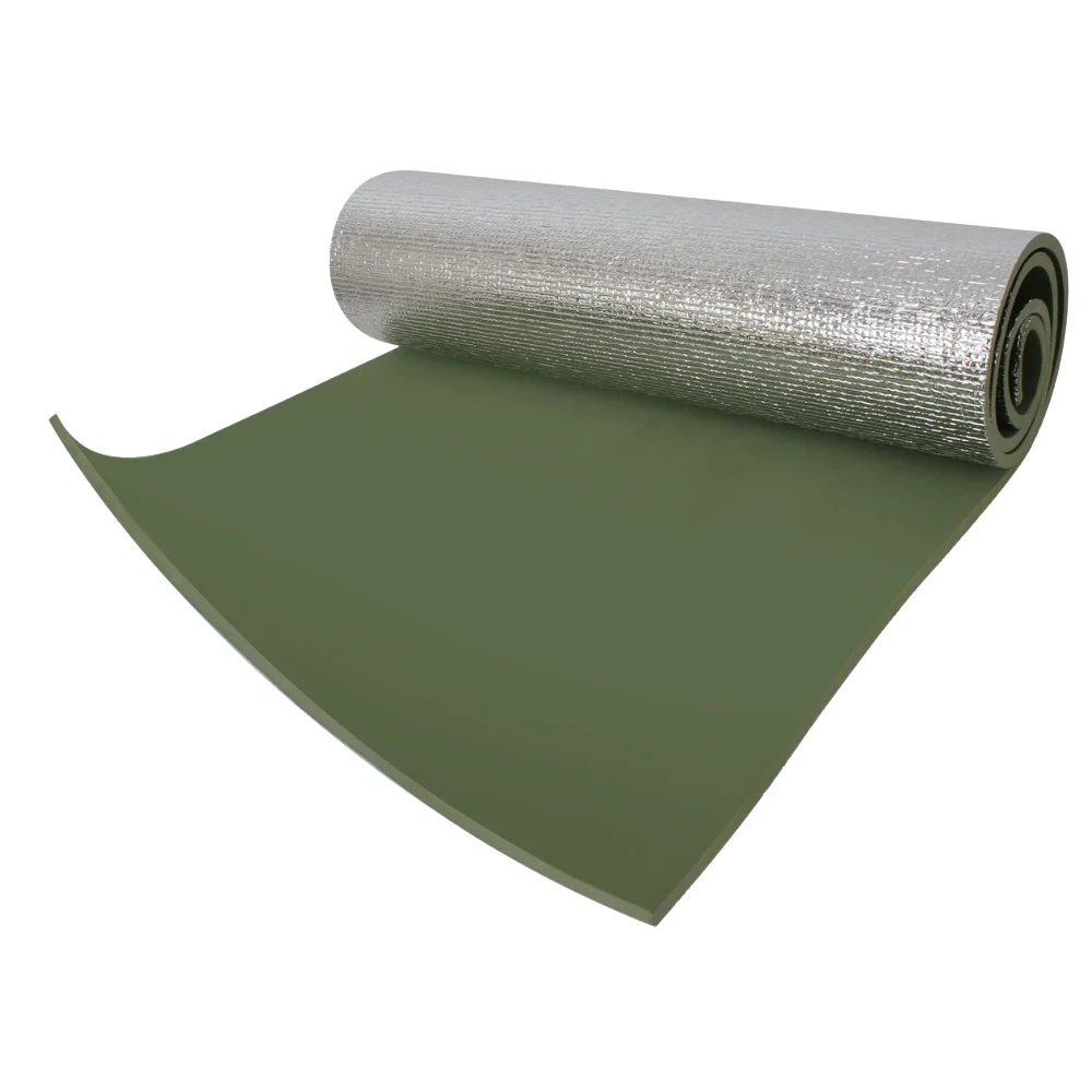 Rothco Thermal Reflective Sleeping Pad with Ties - Olive Drab | RCO-613902044227