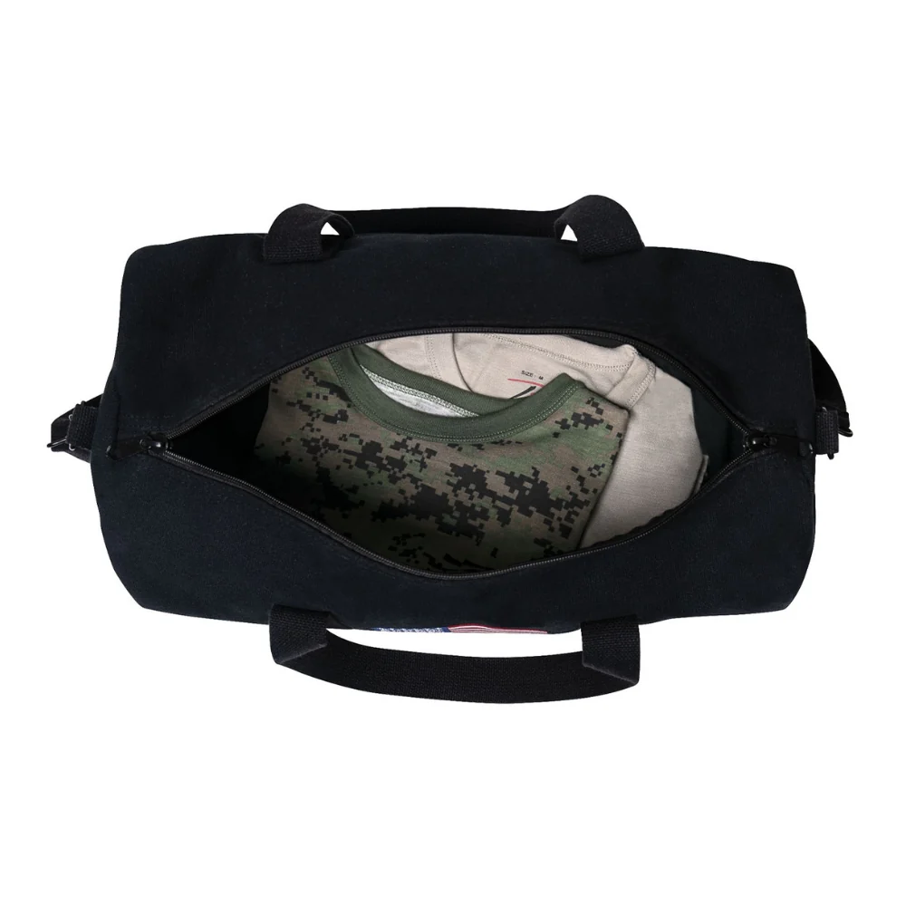Rothco U.S. Flag Canvas Shoulder Duffle Bag | RCO-613902021297 - Image 3