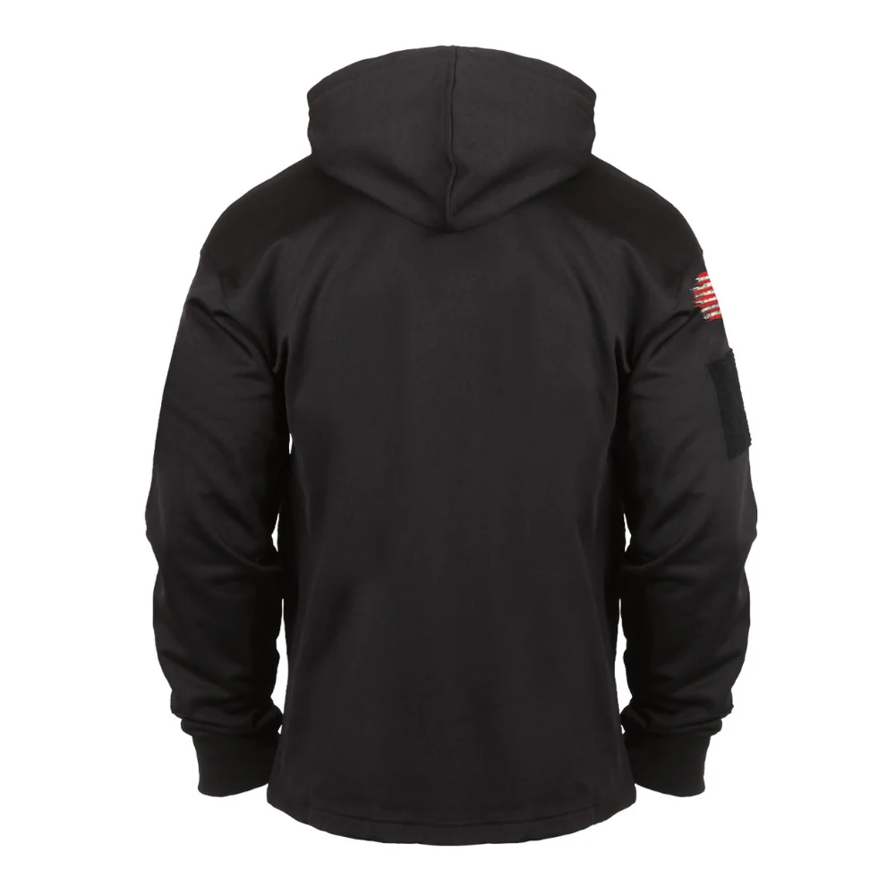 Rothco U.S. Flag Concealed Carry Hoodie (Red / White / Blue) - Image 2