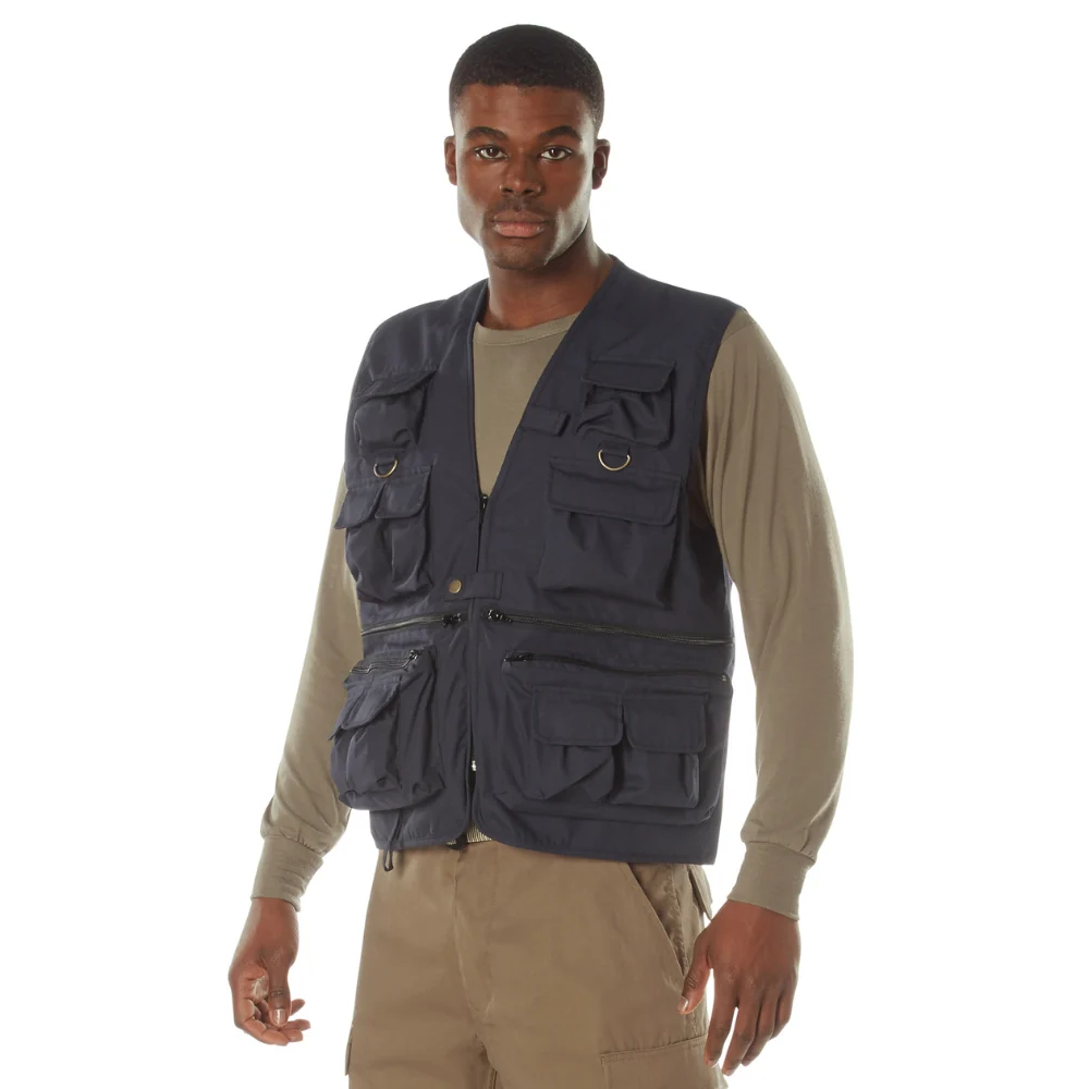 Rothco Uncle Milty Travel Vest (Midnight Navy Blue)