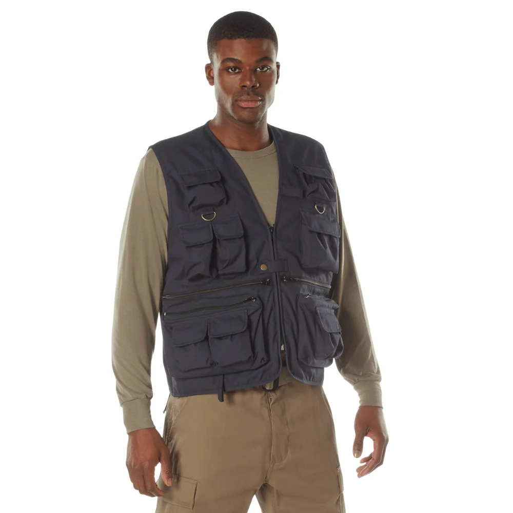 Rothco Uncle Milty Travel Vest (Midnight Navy Blue) - Image 2