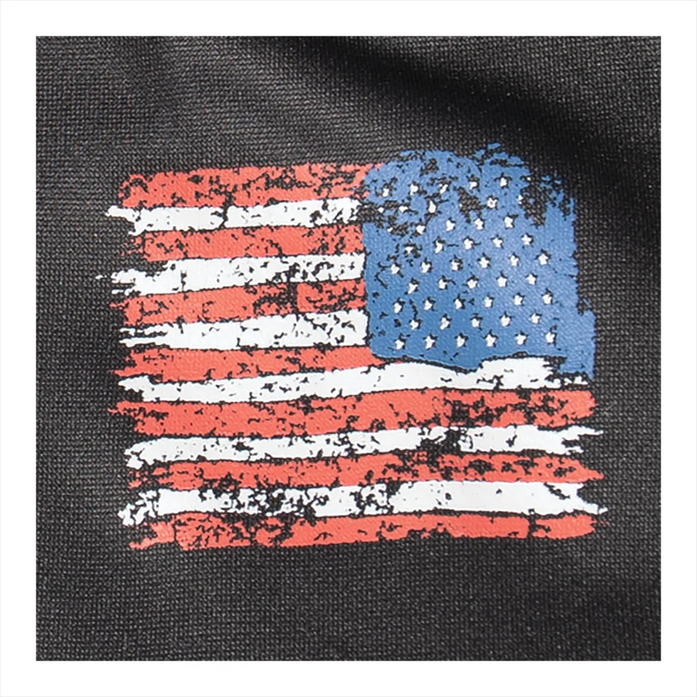 Rothco US Flag / USMC Eagle, Globe, & Anchor Concealed Carry Hoodie (Black) - Image 4
