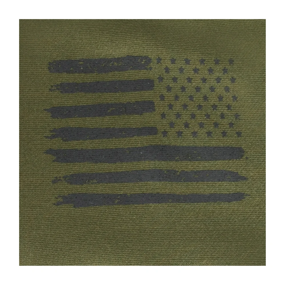 Rothco US Flag / USMC Eagle, Globe, & Anchor Concealed Carry Hoodie (Olive Drab) - Image 3