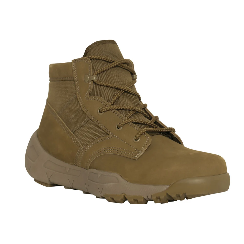 Rothco V-Max Lightweight Tactical Boot - AR 670-1 Coyote Brown - 6 Inch - Image 2