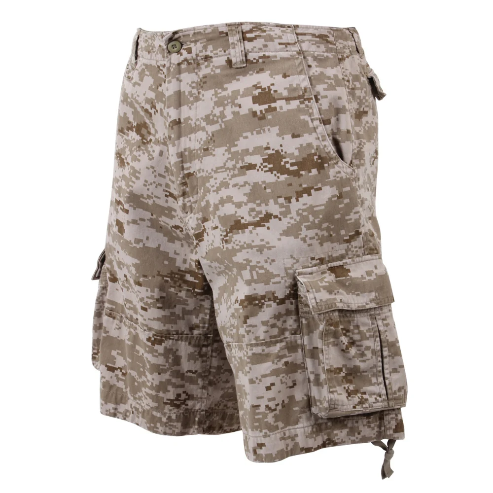 Rothco Vintage Camo Infantry Utility Shorts (Desert Digital Camo)