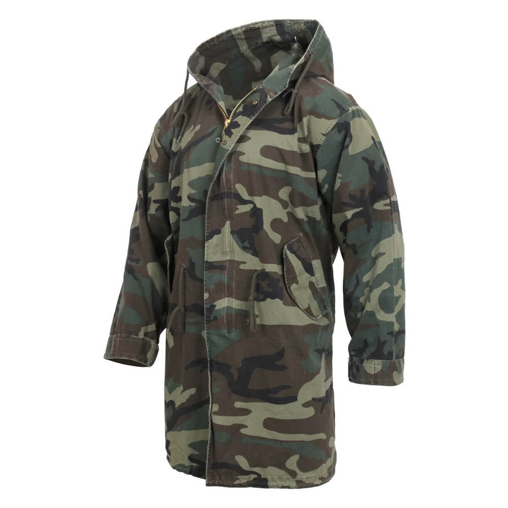 Rothco Vintage Camo M-51 Fishtail Parka (Woodland Camo)