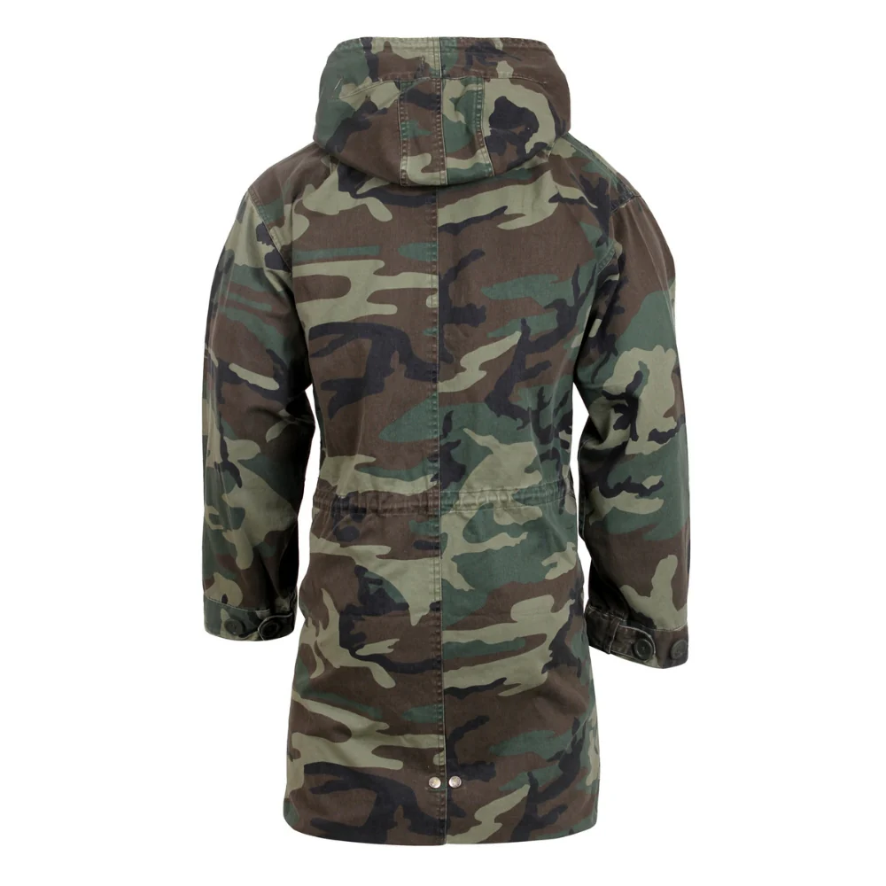 Rothco Vintage Camo M-51 Fishtail Parka (Woodland Camo) - Image 2