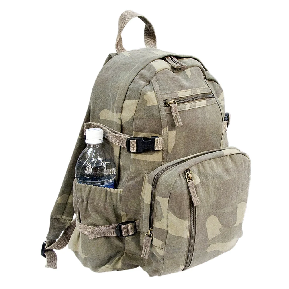 Rothco Vintage Canvas Compact Backpack - Image 10
