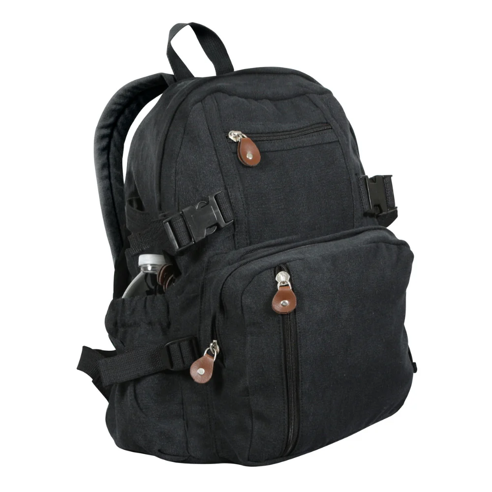 Rothco Vintage Canvas Compact Backpack - Image 3