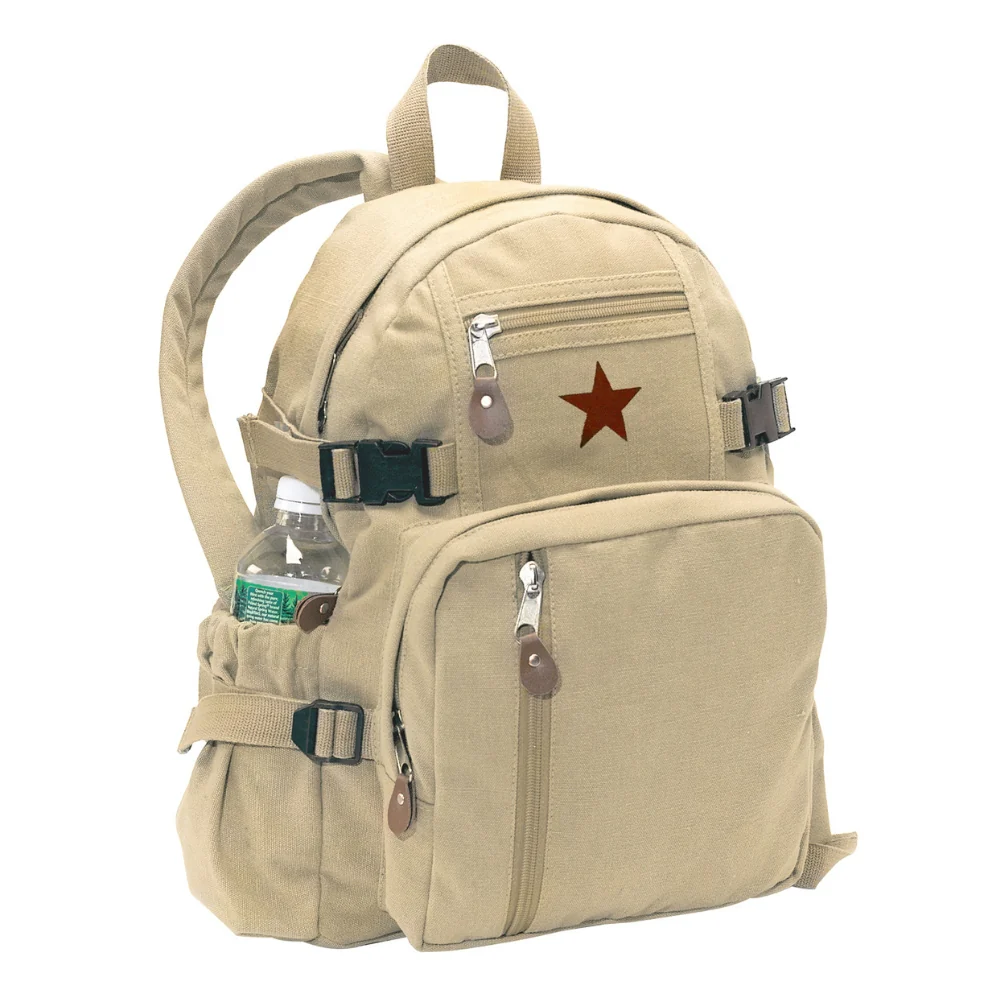 Rothco Vintage Canvas Compact Backpack - Image 4