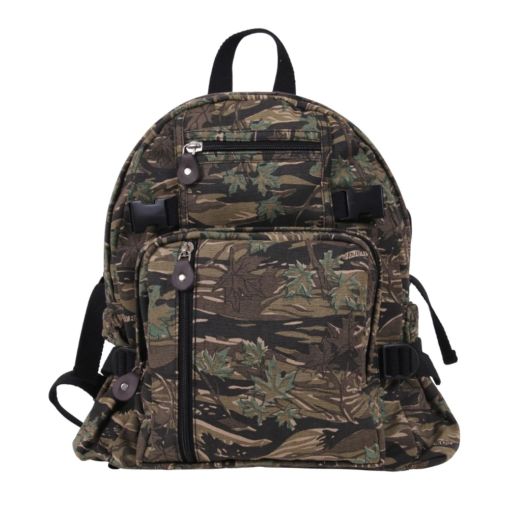 Rothco Vintage Canvas Compact Backpack - Image 5