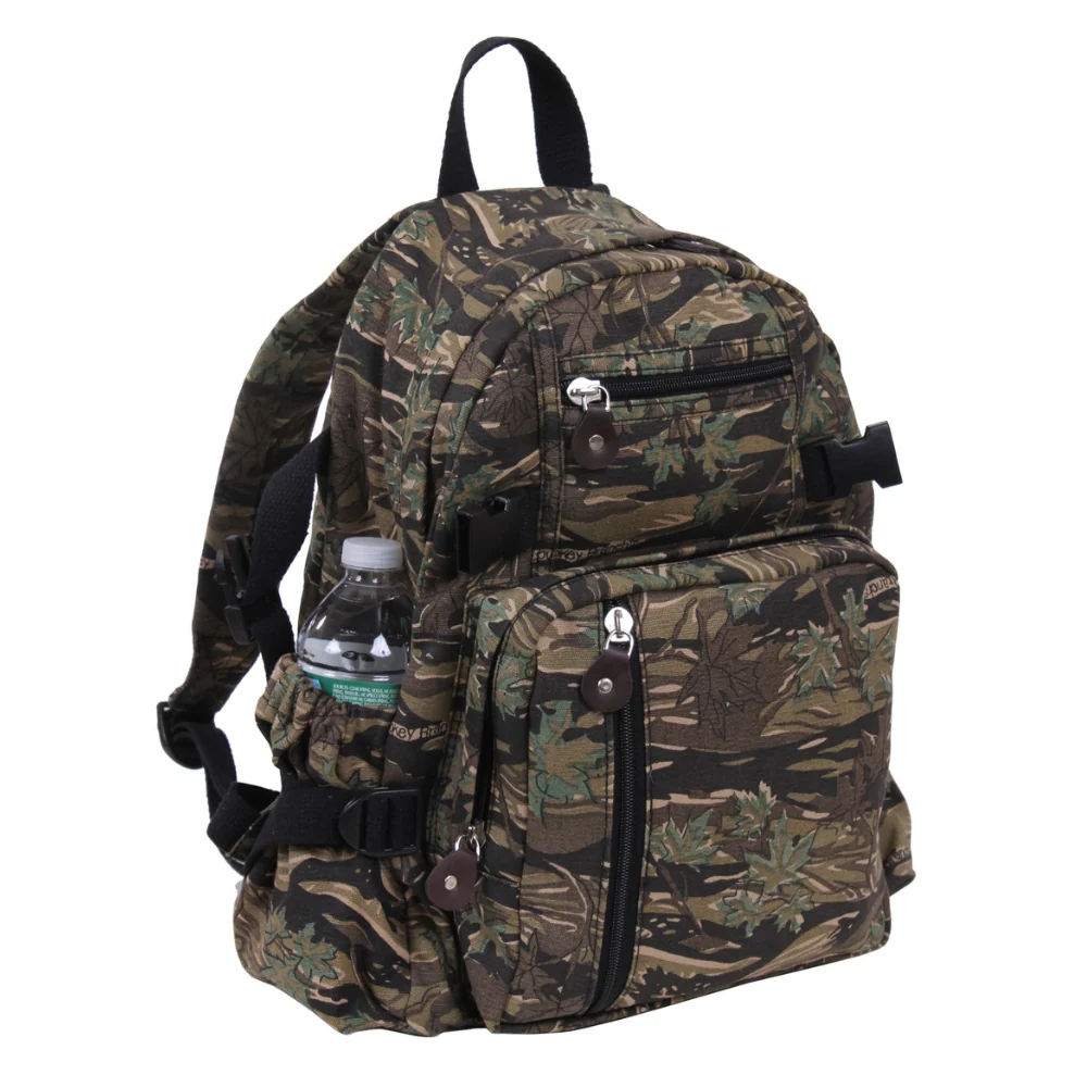 Rothco Vintage Canvas Compact Backpack - Image 6