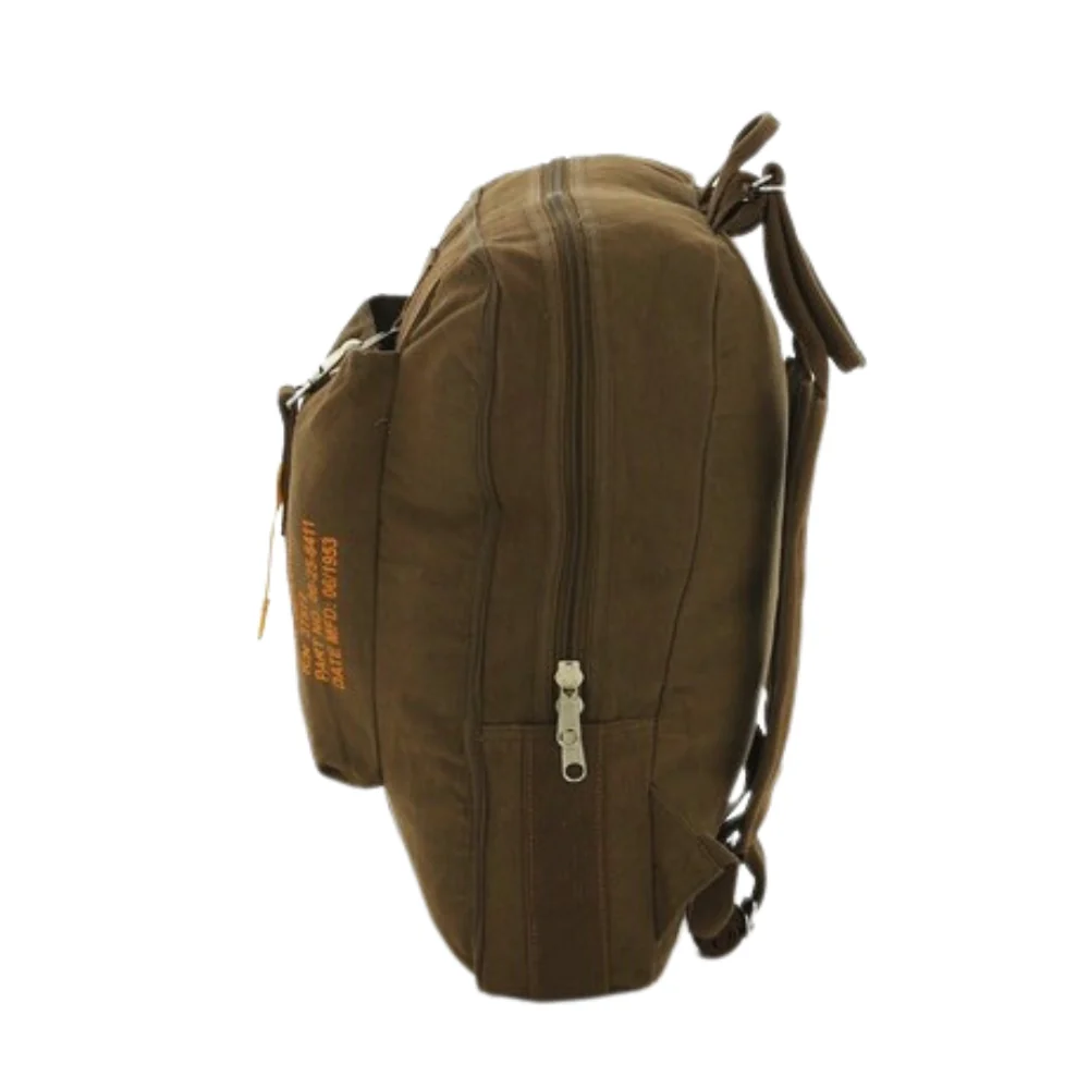 Rothco Vintage Canvas Flight Bag - Image 6