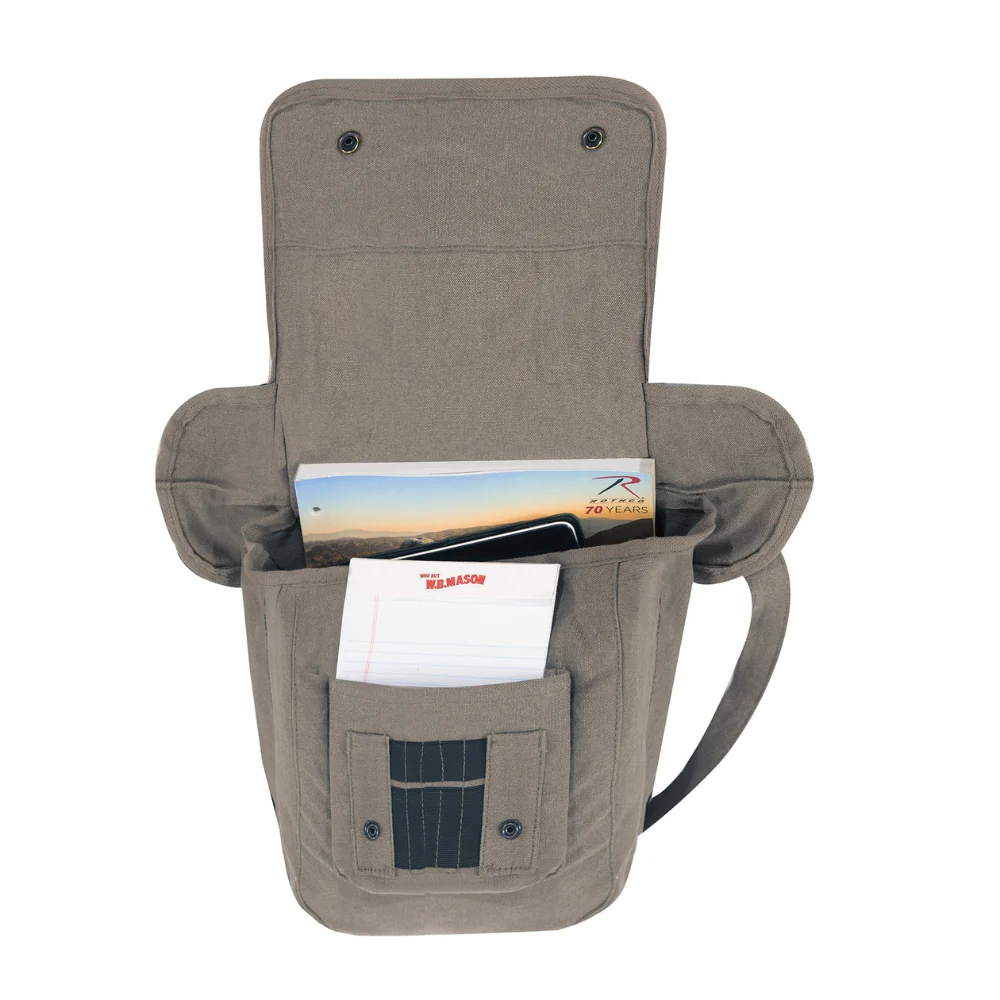 Rothco Vintage Canvas Map Case Shoulder Bag | RCO-613902979604 - Image 3