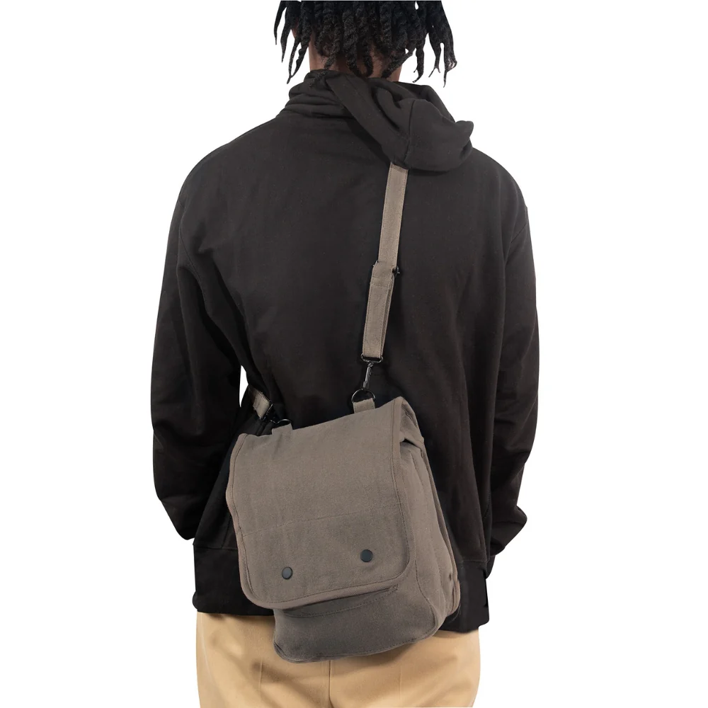 Rothco Vintage Canvas Map Case Shoulder Bag | RCO-613902979604 - Image 4