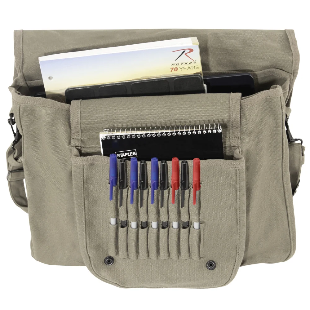 Rothco Vintage Canvas Paratrooper Bag - Image 3