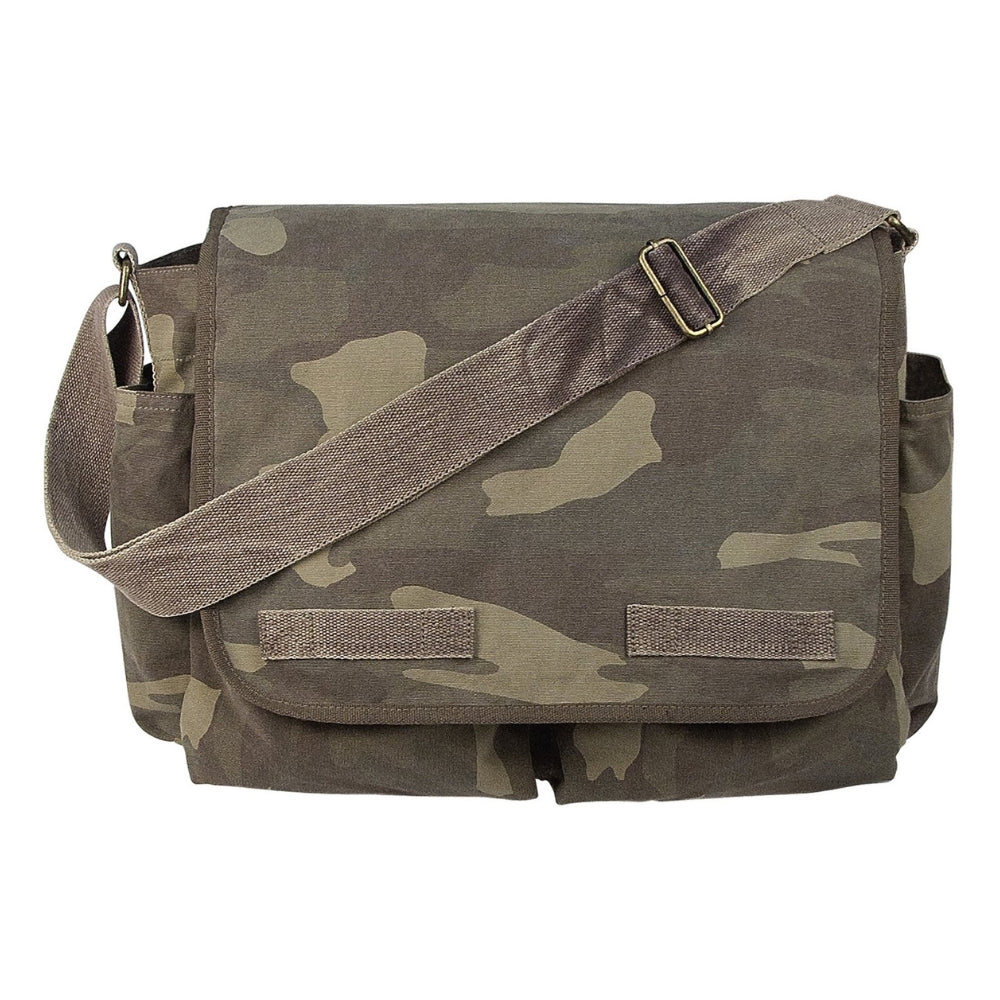 Rothco Vintage Washed Canvas Messenger Bag - Image 4