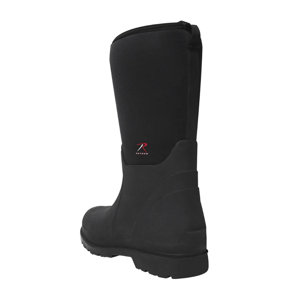 Rothco Waterproof Rubber Boots - Black - 14.5 Inch - Image 3