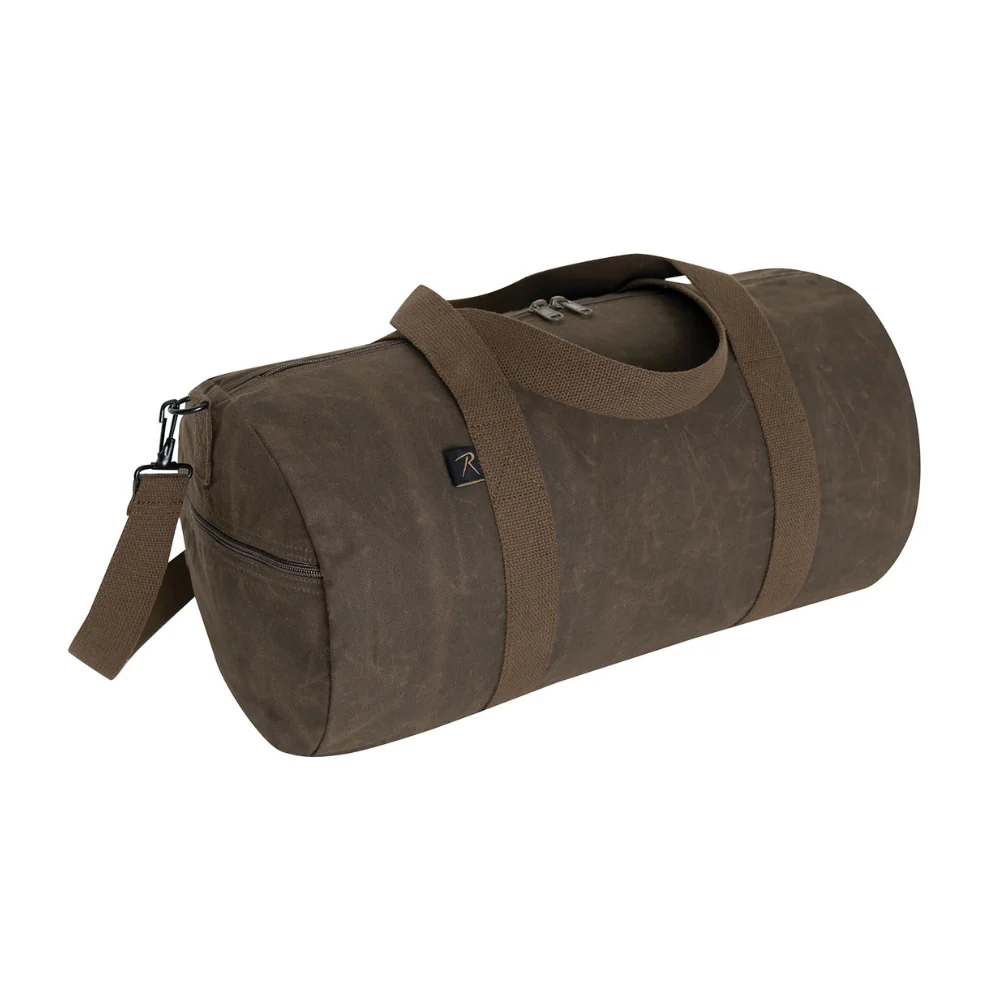 Rothco Waxed Canvas Shoulder Duffle Bag - 19 Inch