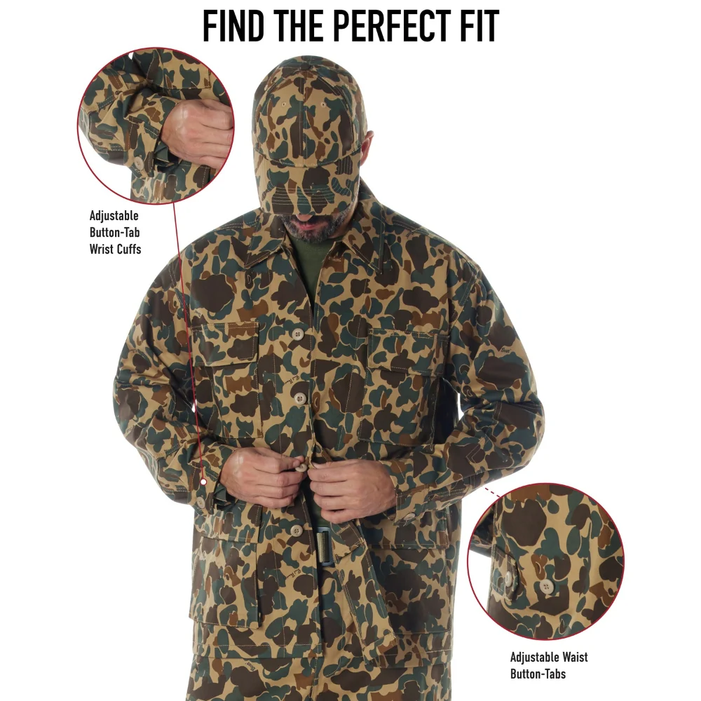 Rothco X Bear Archery Fred Bear Camo BDU Shirt - Image 8