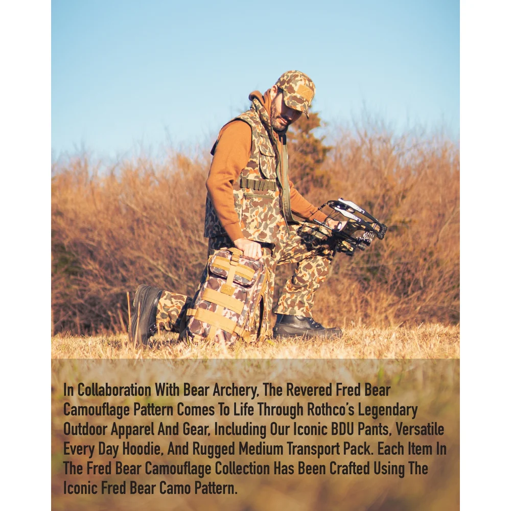 Rothco X Bear Archery Fred Bear Camo Every Day Hoodie - Image 10
