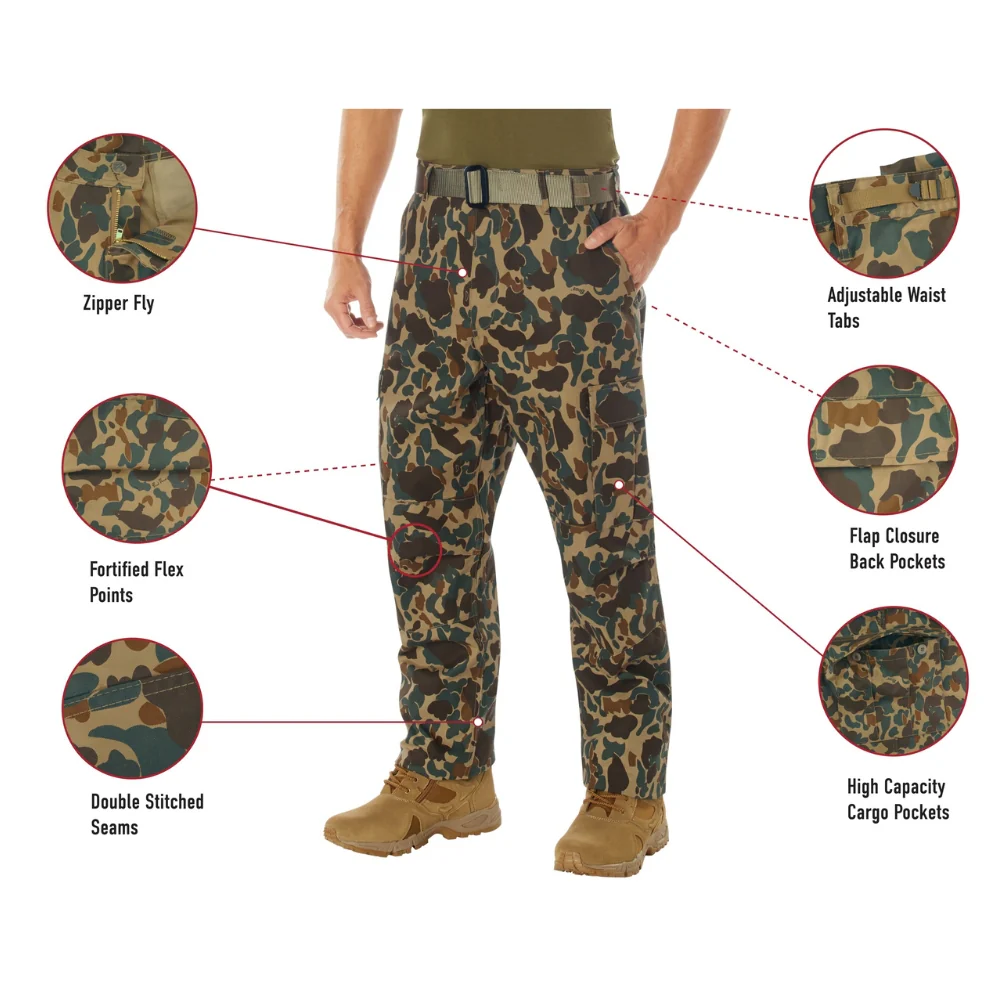 Rothco X Bear Archery Fred Bear Camo Tactical BDU Pants - Image 7
