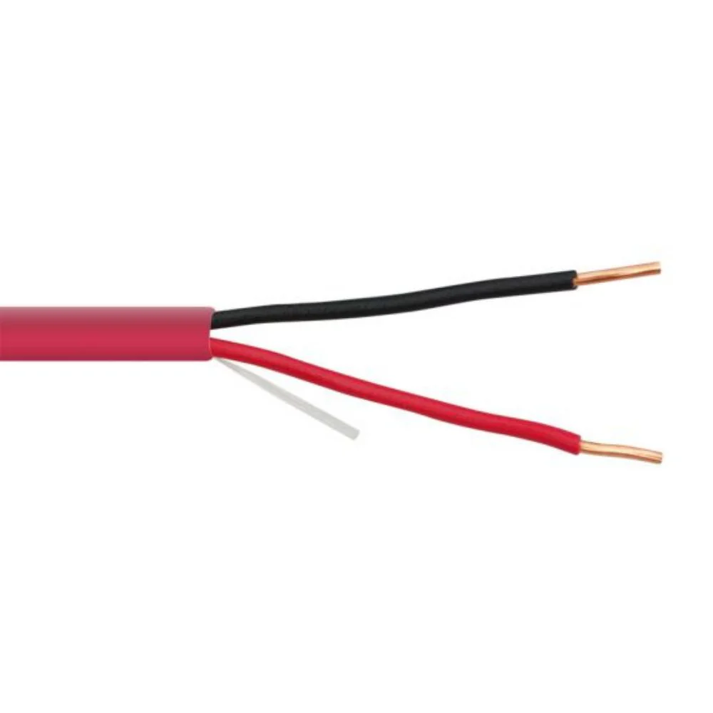 SCP 14 AWG 2 Cond. Unshielded Fire Alarm Cable Plenum-Red (1000' Spool) | SCP-14/2FPLP