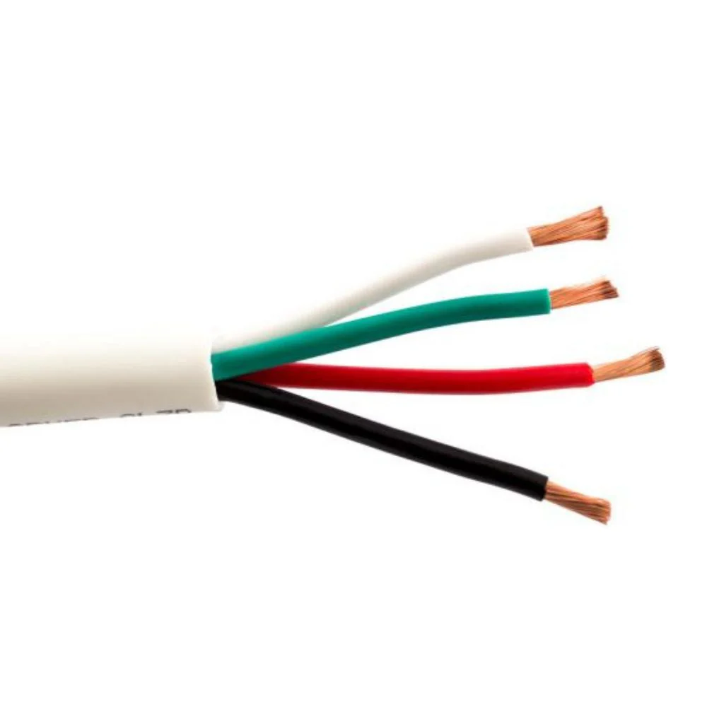 SCP 4C/14 Indoor/Outdoor Speaker Cable HD UV-PVC- White (500' Reel in Box) | SCP-14/4OFC-HD-WT