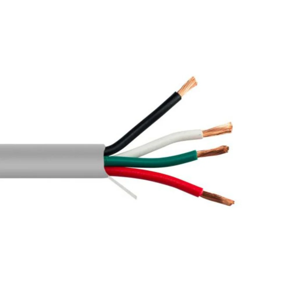 SCP 4C/16 AWG Unshielded Audio Cable PVC-Gray (1000' Box) | SCP-16/4-GY