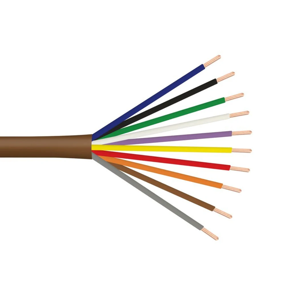 SCP Thermostat Cable UV-PVC - Brown (250' Spool) | SCP-18/10T
