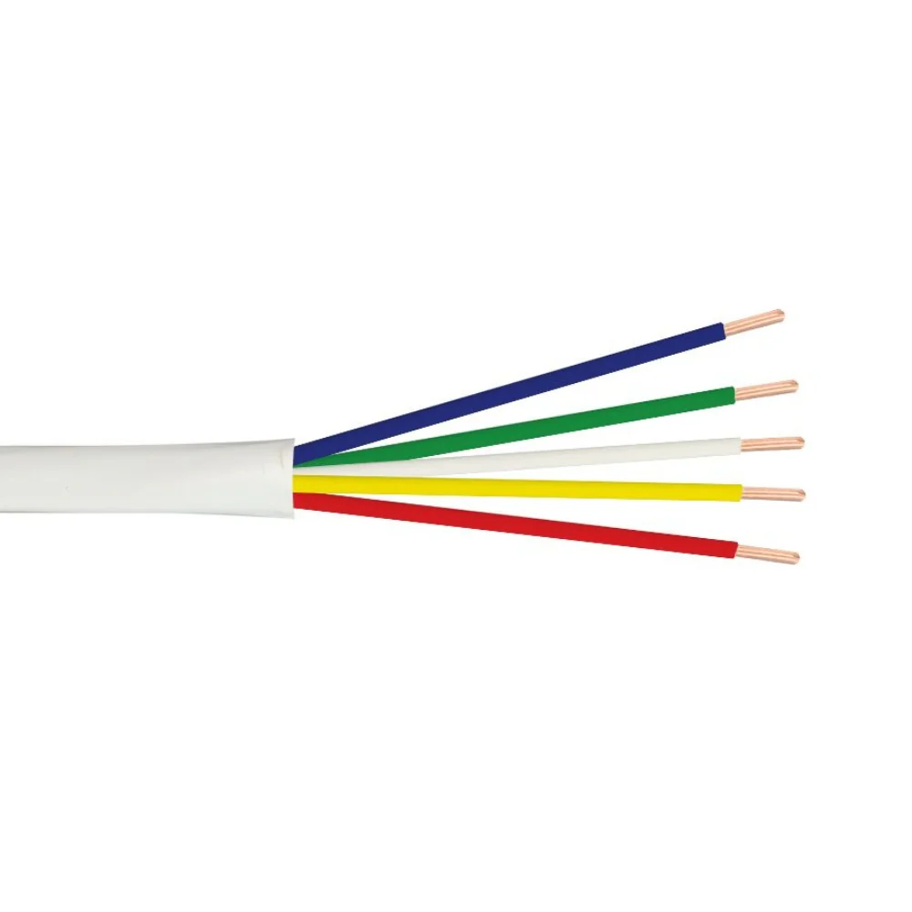 SCP Thermostat Cable UV-PVC - White (250' Spool) | SCP-18/5T-WT