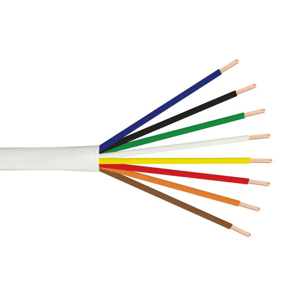 SCP Thermostat Cable UV-PVC - White (250' Spool) | SCP-18/8T-WT