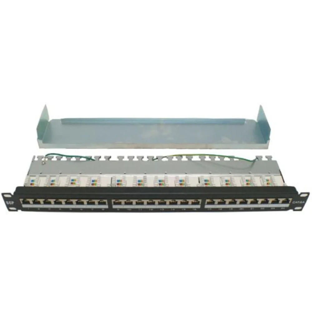 SCP 24 Port Loaded Shielded 10GBaseT Patch Panel | SCP-324-6ASH - Image 3