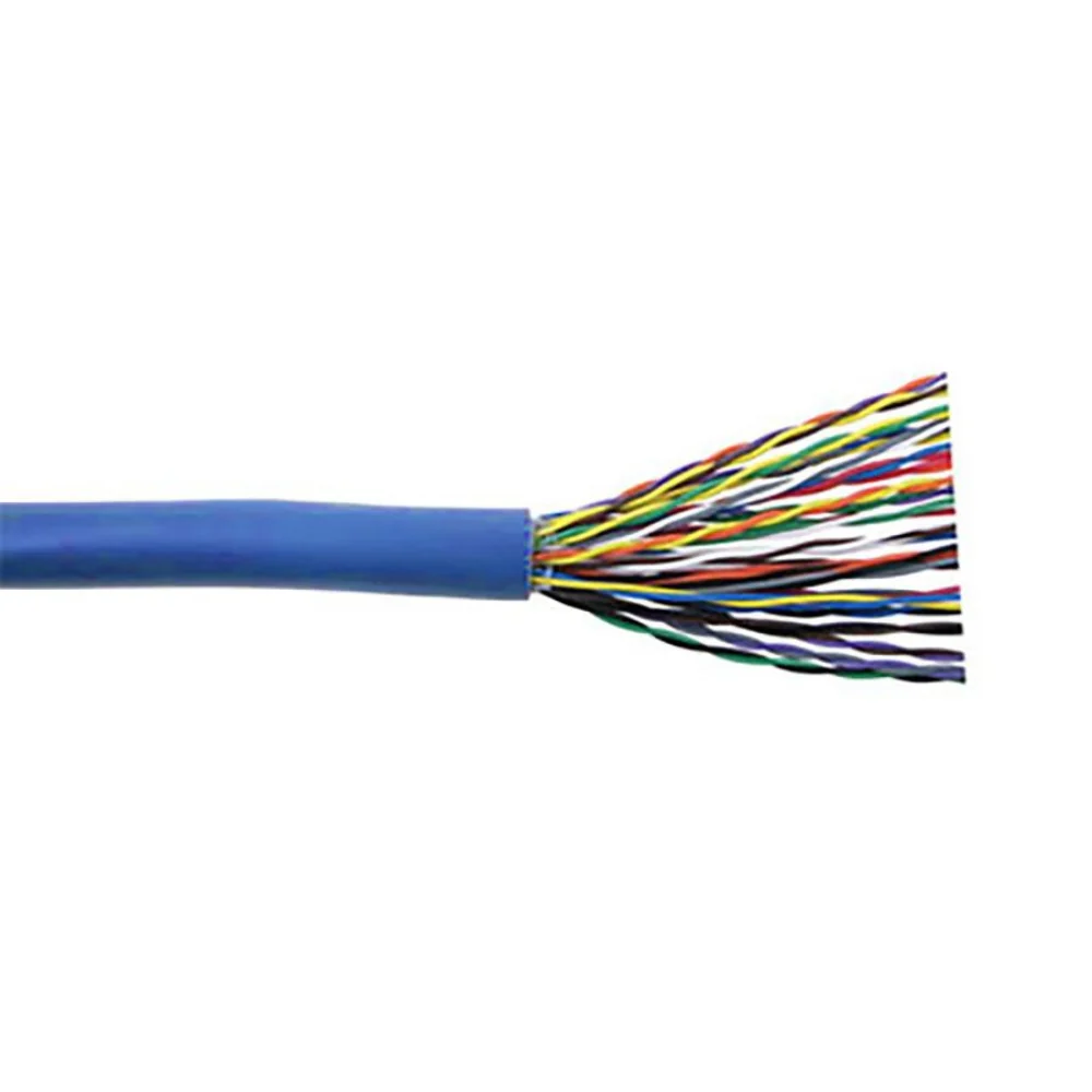 SCP CAT5E 25-Pair Unshielded Cable PVC - Blue (1000' Spool) | SCP-CAT5E-25PR
