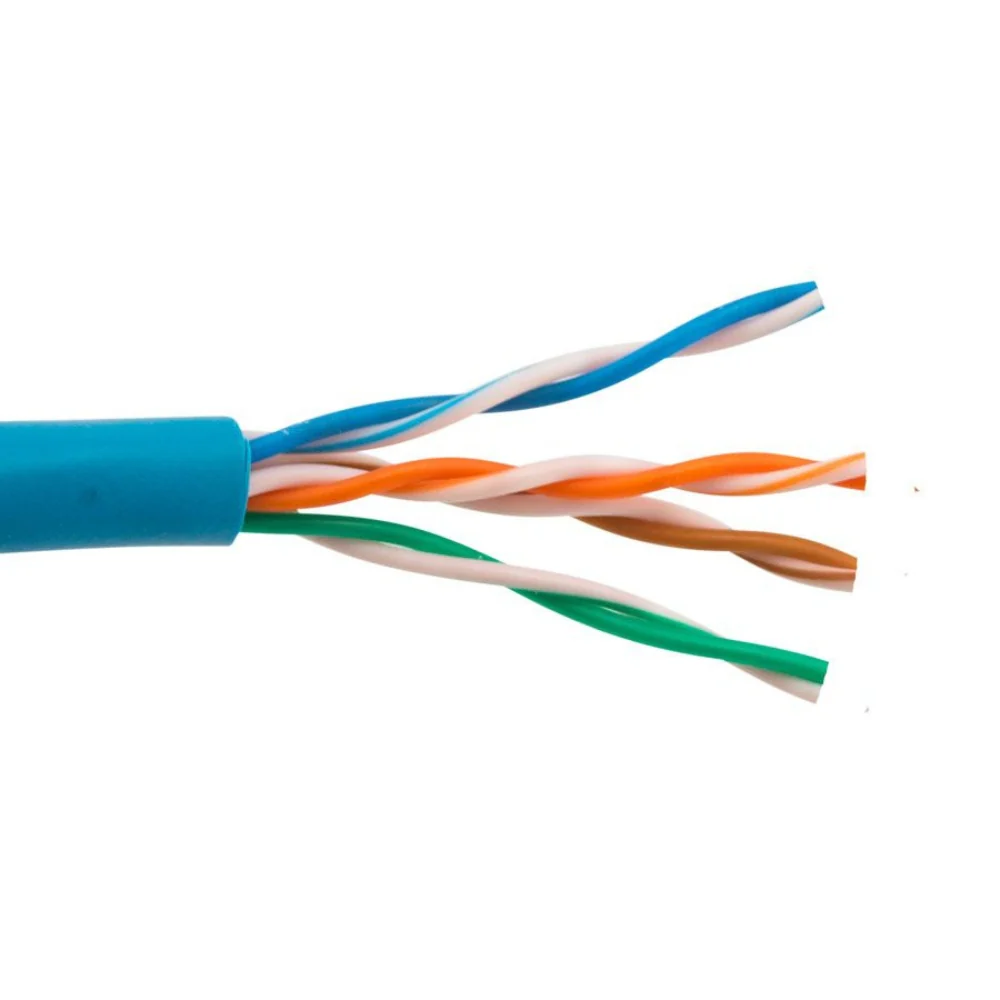 SCP CAT5E Unshielded Cable PVC - Blue (1000' Box) | SCP-CAT5E-BLUE-ETL