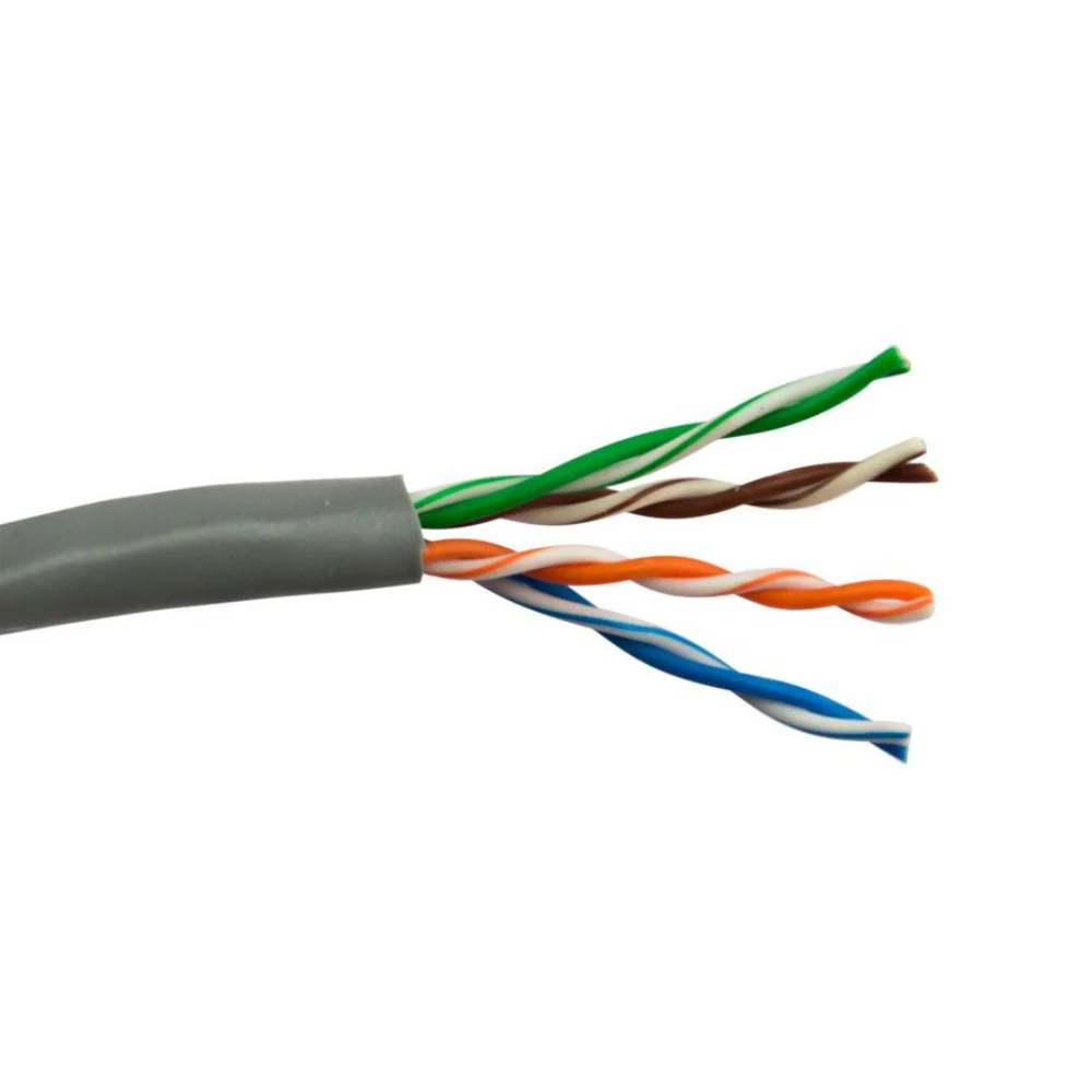 SCP CAT5E Unshielded Cable PVC - Gray (1000' Box) | SCP-CAT5E-GRAY