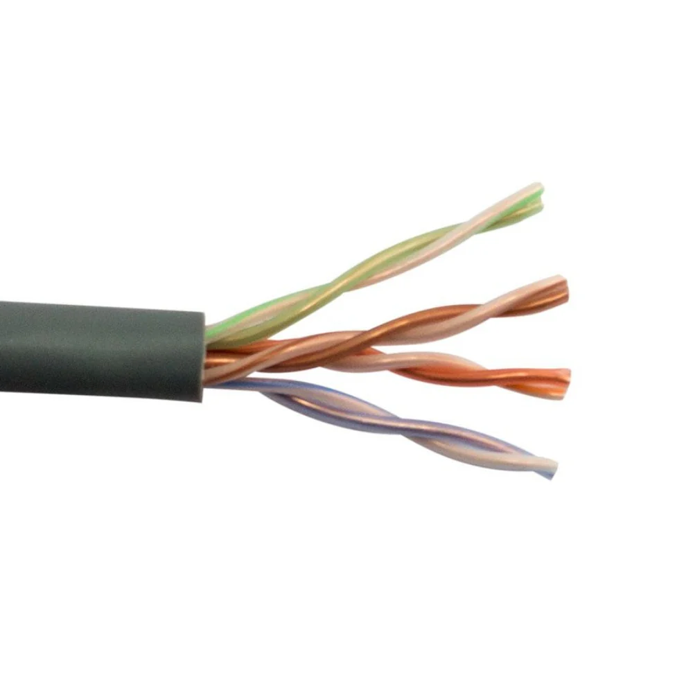 SCP CAT5E Unshielded Cable Plenum - Gray (1000' Box) | SCP-CAT5E-P-GY