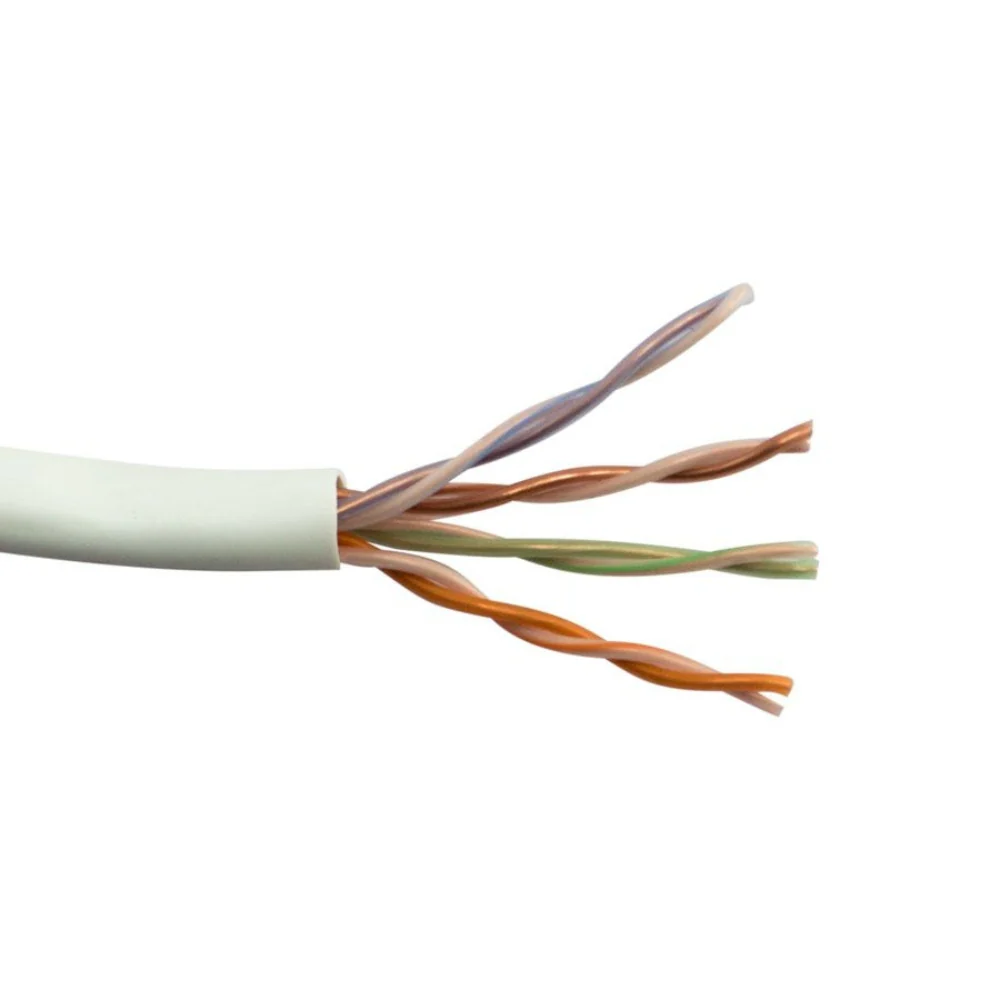 SCP CAT5E Unshielded Cable Plenum - White (1000' Box) | SCP-CAT5E-P-WT