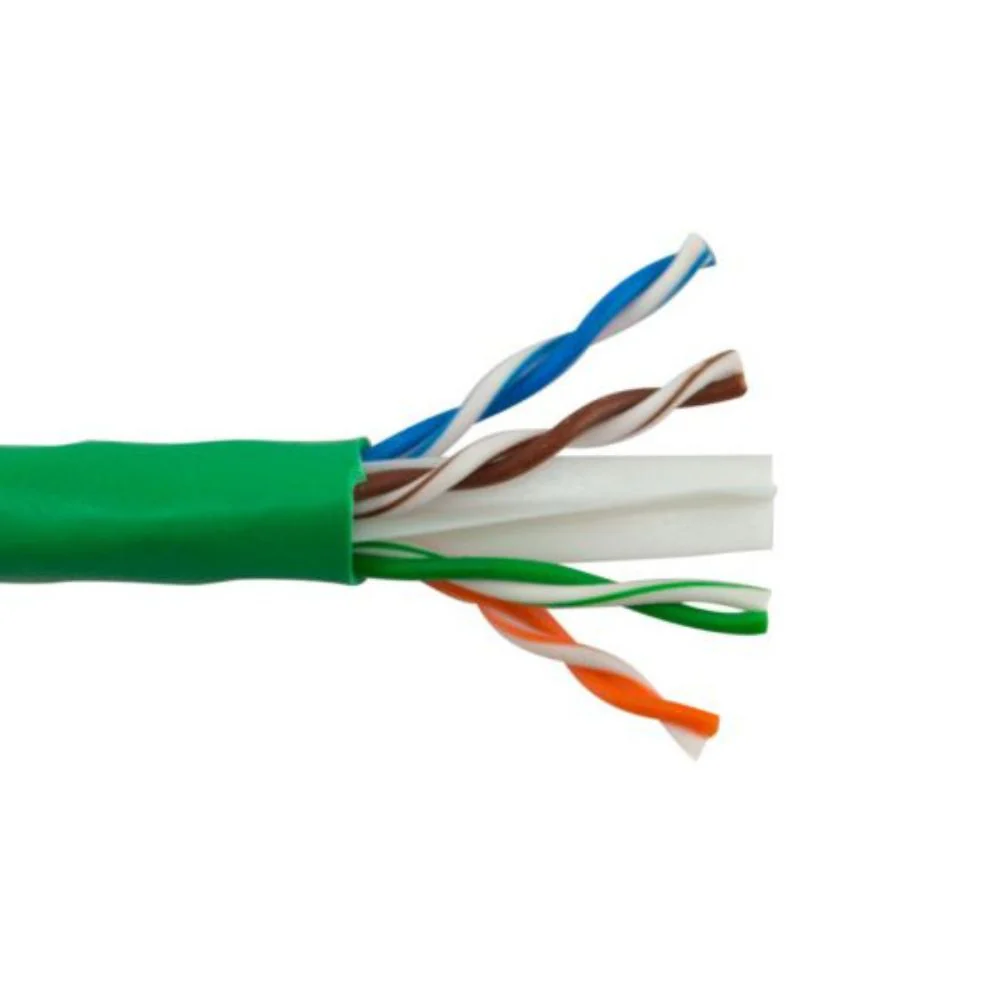 SCP CAT6 Unshielded Cable PVC - Green (1000' Box) | SCP-CAT6-GN-ETL
