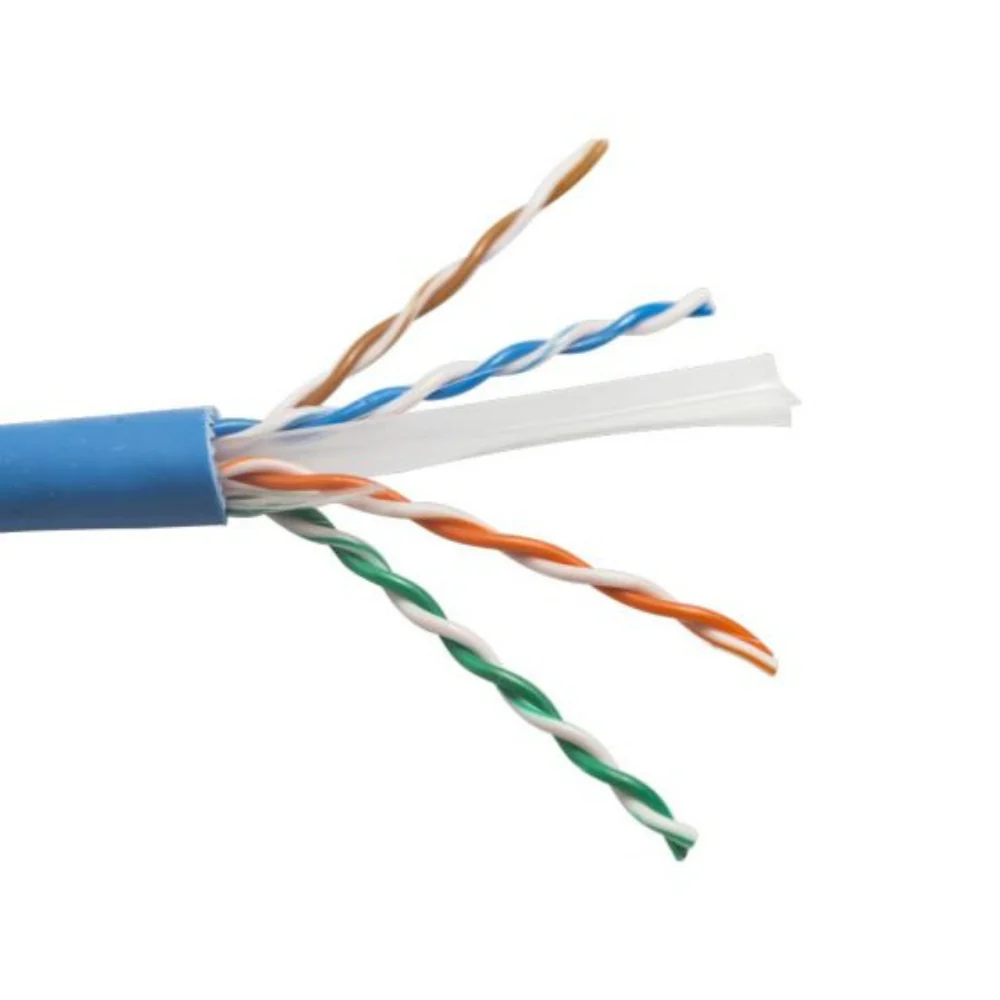 SCP CAT6A Unshielded UTP Cable PVC - Blue (1000' Spool) | SCP-CAT6A
