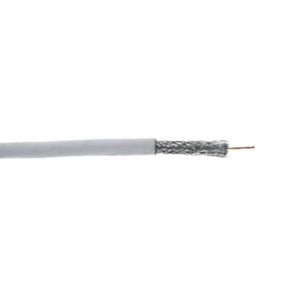 SCP RG6/U Dual Shield Coaxial BC Cable FR-PVC - White (1000' Box) | SCP-RG6/U-BC-WT
