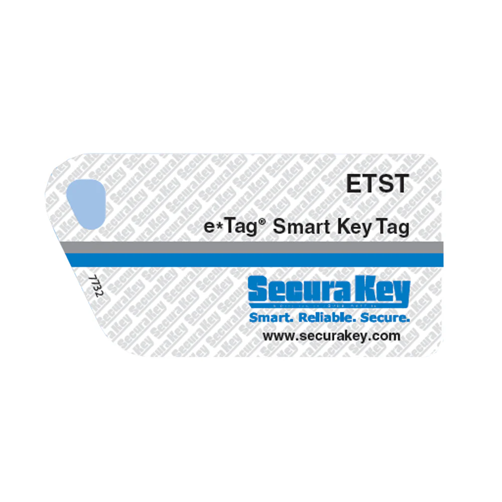 SecuraKey Compact Key Tag, Trapezoidal Shaped, Encrypted Wiegand Data (Pack of 100) | SKY-ETST03-100