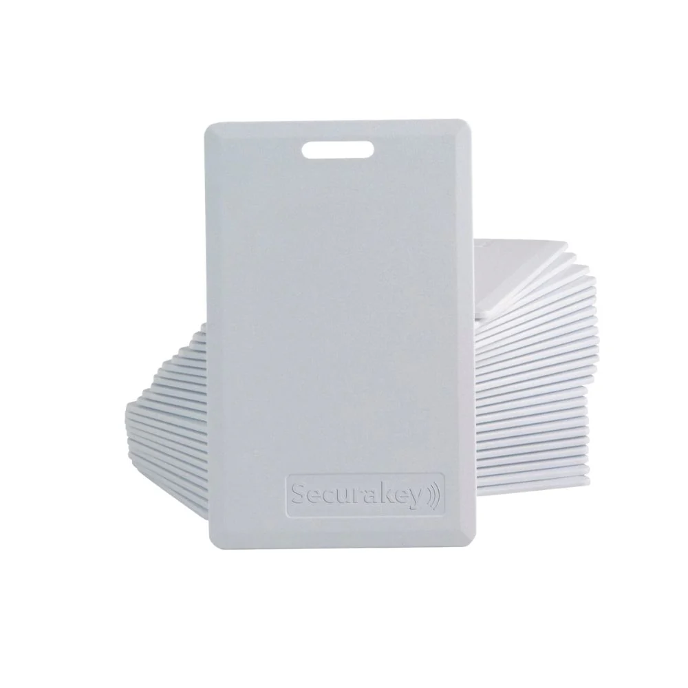 SecuraKey Proximity Molded Card Random Numbering Bag of 25 | SKY-RKCM-01-25