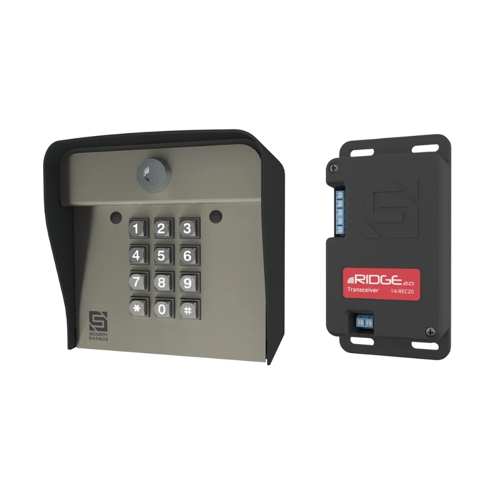 Security Brands Ridge Keypad HD and Transceiver - 433-MHz Post Mount | SEC-14-HD500