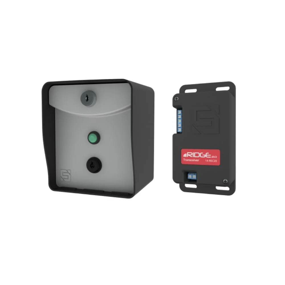 Security Brands Ridge RTE – 433-MHz Request to Exit Station and Transceiver – Post Mount | SEC-14-RTE433