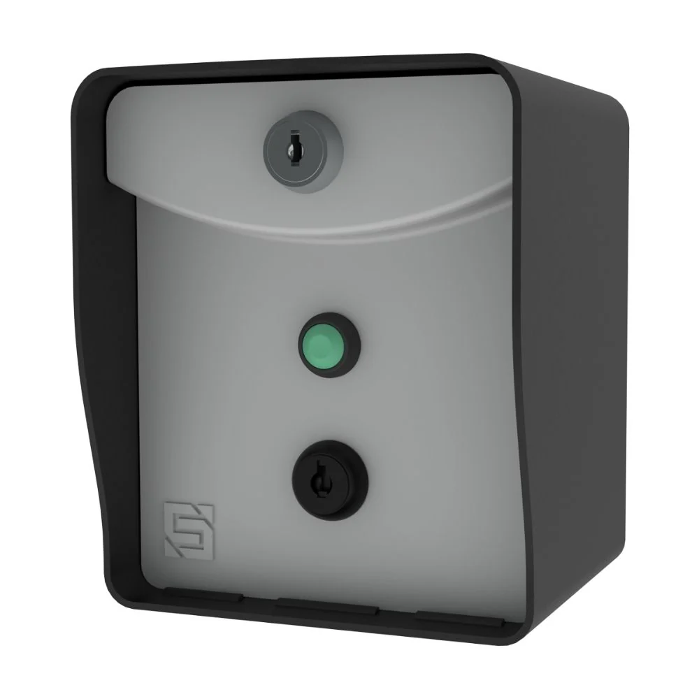 Security Brands RTE HW Hardwired Request-to-Exit Station (Post Mount) | SEC-14-RTEHW