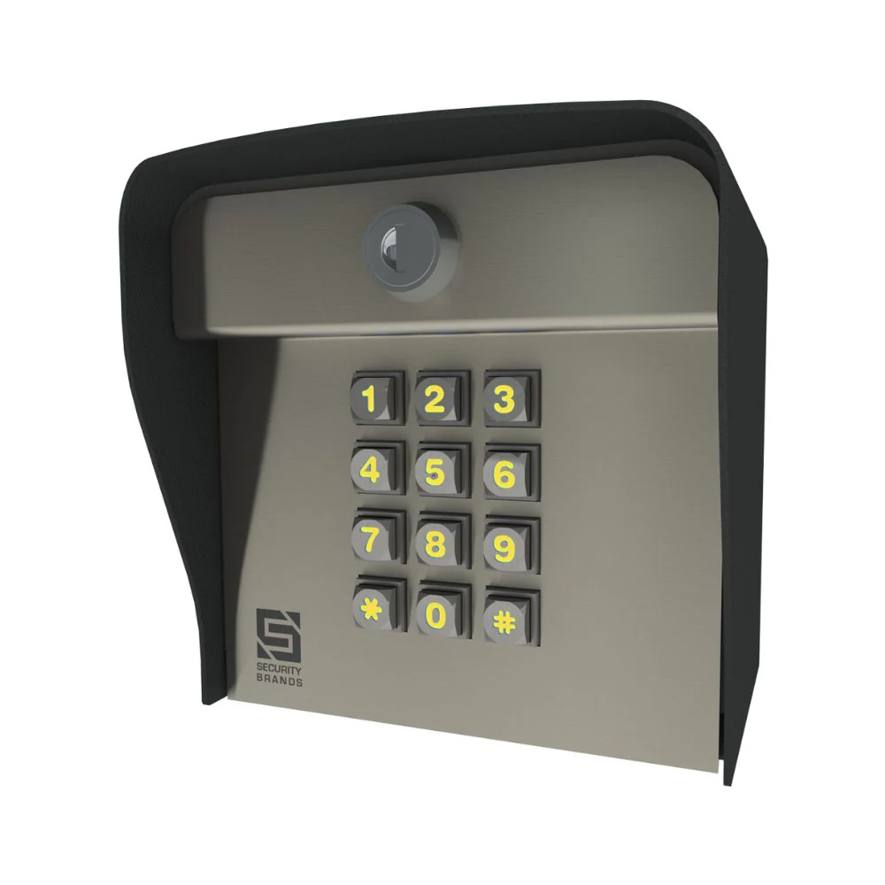 Security Brands Advantage ONE – 1,000-Code Keypad with Smart LEDs – Post Mount | SEC-26-1000 - Image 4