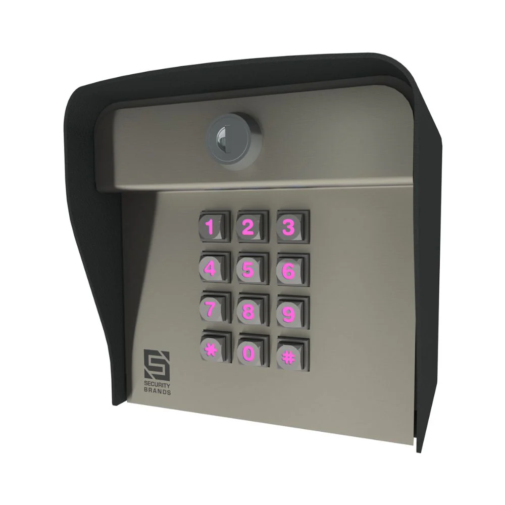 Security Brands Advantage ONE – 1,000-Code Keypad with Smart LEDs – Post Mount | SEC-26-1000 - Image 5